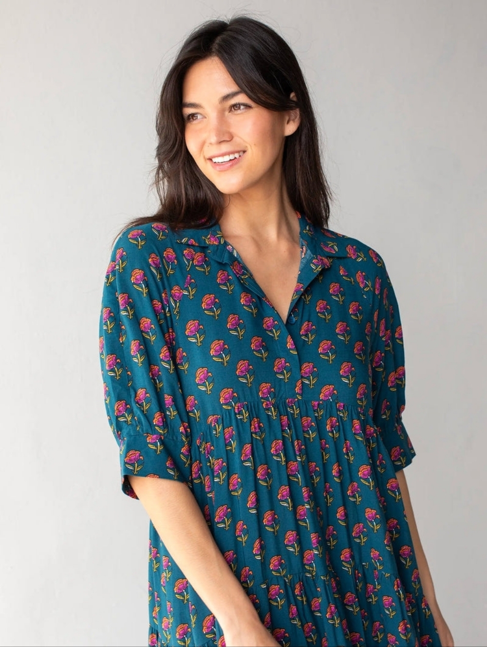 Natural Life Rebecca Midi Dress - Picture 2 of 11